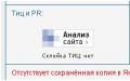 Видалення сторінок з індексу пошукових систем Чим може загрожувати відсутність копії в Яндексі